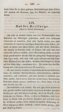 459-464 Aus der Seelsorge (aus der Diöcese Rottenburg)