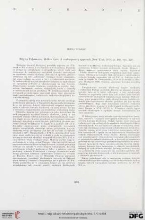 [Rezension von: Brigita Fuhrmann, Bobbin Lace. A contemporary approach]
