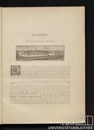 II. Capitel Die Leopoldstadt