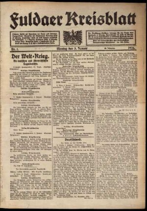 48.1916: Fuldaer Kreisblatt