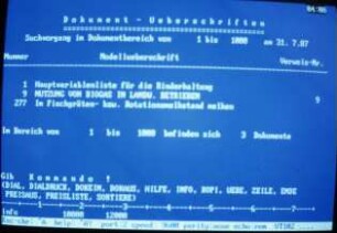 DOKLIS zur Dokumentenverwaltung in LISL