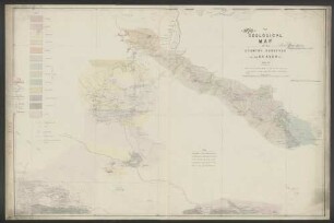 Geological Map of the Country Surveyed In The Season Of 1848.49