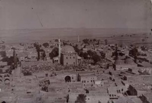 Kayseri von Süden : Blick aus südlicher Richtung auf die Stadt Kayseri.