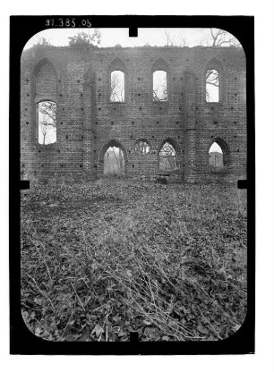 Boitzenburg (Boitzenburger Land). Ehem. Zisterzienser-Nonnenkloster (Ruine, Gründung um 1270)