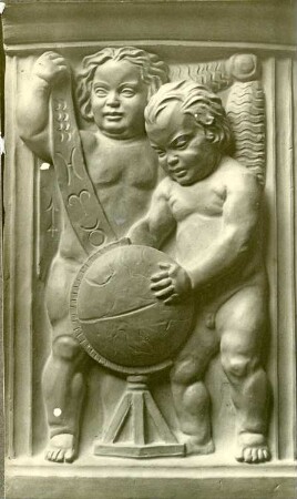 Modell eines Reliefs mit Allegorie der Astronomie