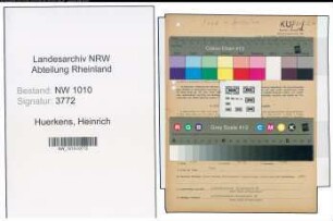 Entnazifizierung Heinrich Huerkens , geb. 30.08.1908 (Milchverteiler)