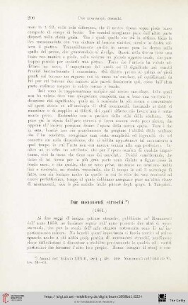 Due monumenti etruschi