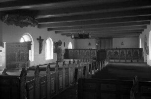 Hallig Hooge: Inneres der Kirche