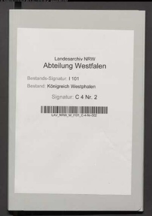Einsendung der Originaldokumente zur Untersuchung der Waldnutzungsbefugnisse der Kantone Hausberge und Windheim