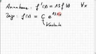 20A.3 Nur bei Exponentialfunktionen ist die Ableitung konstantes Vielfaches der Funktion