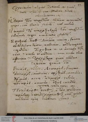 Glossar, griech.-lat.