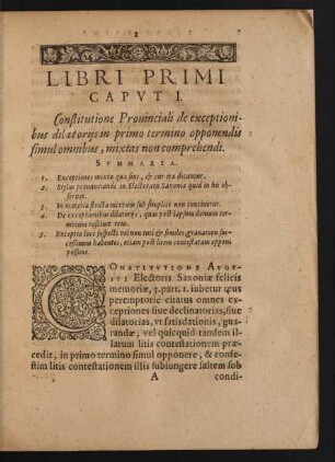Libri Primi ...