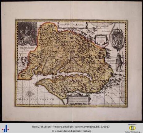 Nova Virginiae tabula.