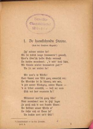 Alte und neue Gedichte und Geschichten in erzgebirgischer Mundart : (Herausgeber: Heinrich Köselitz.), 2