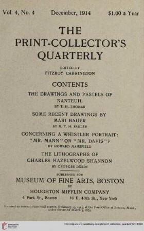 Vol. 4, No. 4 (December, 1914)
