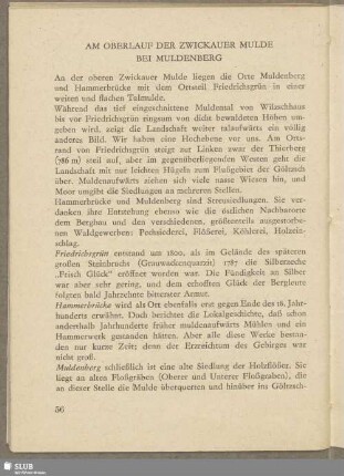 Am Oberlauf der Zwickauer Mulde bei Muldenburg