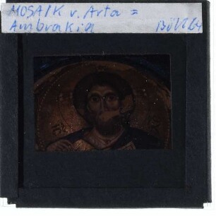 unbekannt, Mosaik, Christus, aus Ambrakia