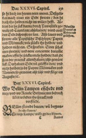 Dat XXXVI. Capitel.