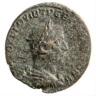 Münze, 251 - 253 n. Chr.