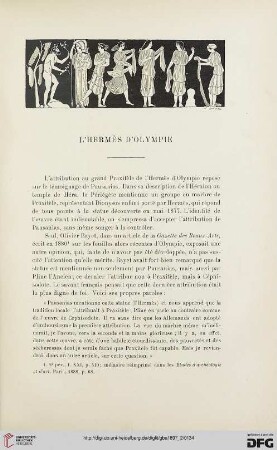 3. Pér. 18.1897: L' Hermès d'Olympie