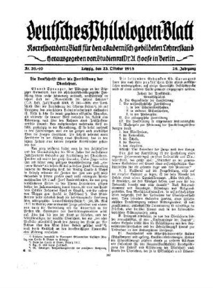39/40: Heft 39/40