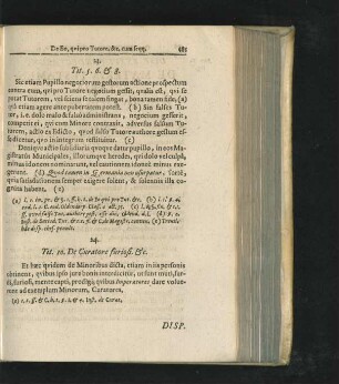 Disp. XXXVI. De Materia Testamentaria.