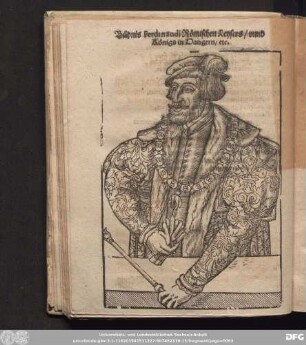 [Eine Predigt/ ubern tödtlichen abgang Ferdinandi, deß Röm. Keysers.]