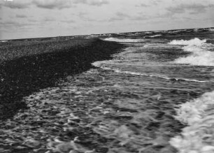 Strand : Blick über den Strand und das Meer.