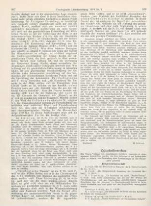 Zeitschriftenschau
