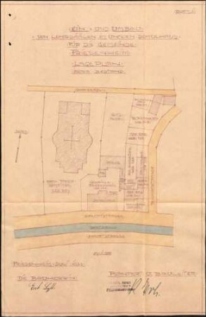Schulhausneubau sowie Umbau des Schulhauses und der Lehrerwohnung in der Gemeinde Friesenheim