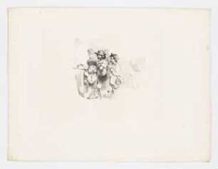 Kleine Diebe, Vorstudie, aus: "Lithographische Skizzen für Kinder"