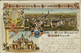 Grüss Gott mit hellem Klang Heil deutschem Wort und Sang