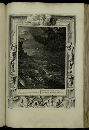 Leandre Traverse L'Hellespont À La Nage, Pour Aller Trouver Hero