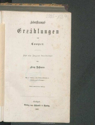Lederstrumpf-Erzählungen