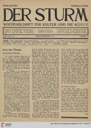 Aus der Presse