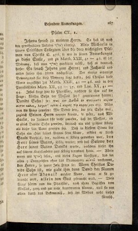 167-178, Psalm CX, 1. - Psalm CXIX, 119.