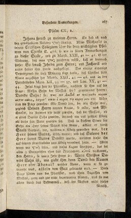 167-178, Psalm CX, 1. - Psalm CXIX, 119.