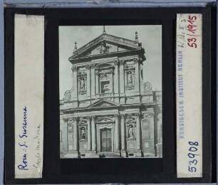 Rom, S. Susanna : Fassade