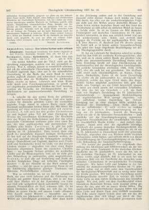 567-570 [Rezension] Holmquist, Hjalmar, Kyrkohistoria. III