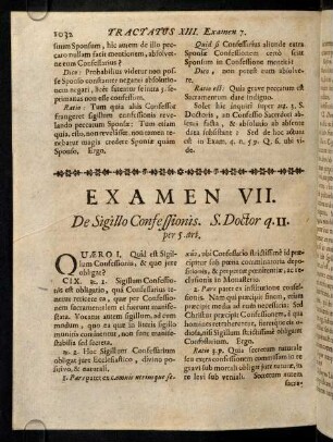 1032-1041, Examen VII