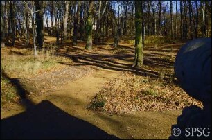 Potsdam, Park Sanssouci, Ruinenberg, Parkansicht.
