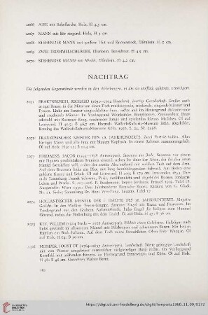 Nachtrag (Nr. 2071 - 2375)