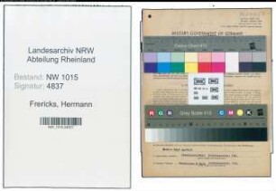 Entnazifizierung Hermann Frericks , geb. 15.09.1907 (Transportunternehmer)