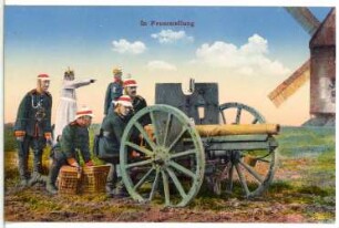 . Sächsische Art. i. Feuerstellung