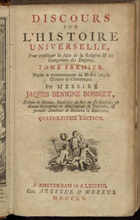 1: Depuis le commencement du Monde jusqu'à l'Empire de Charlemagne