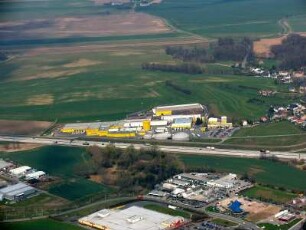 Glauchau, Autobahn A 4, AB Abfahrt Glauchauch-Zwickau, Lipprandiser Straße