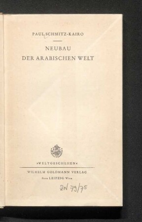 Neubau der arabischen Welt