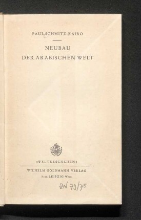 Neubau der arabischen Welt