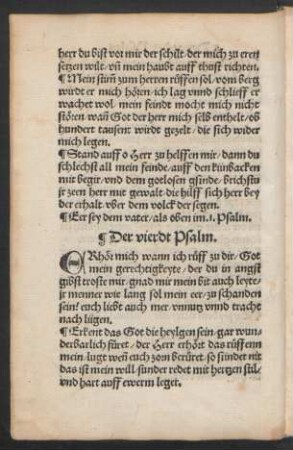Der vierdt Psalm. ||