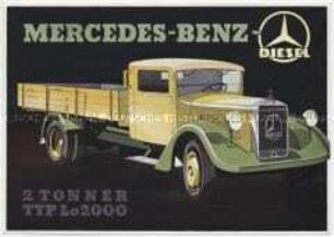 Lastkraftwagen mit Dieselmotor Typ Lo 3500